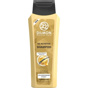 شامپو مو مناسب موهای خشک و آسیب دیده حاوی روغن آرگان دیلمون ظرفیت 250 میلی لیتر