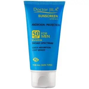 کرم ضد آفتاب مردانه دکتر ژیلا SPF50 مدل Androsun Protection وزن ۵۰ گرمی