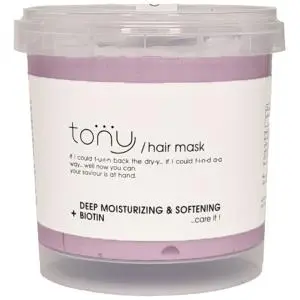 ماسک مو با آبکشی مرطوب کننده و نرم کننده قوی تونی مناسب موهای خشک ظرفیت 175 میلی لیتر