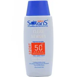ژل کرم ضد آفتاب آردن مناسب برای پوست چرب و جوش دار  SPF 50 مدل Clear Newgen ظرفیت 100 میلی لیتر