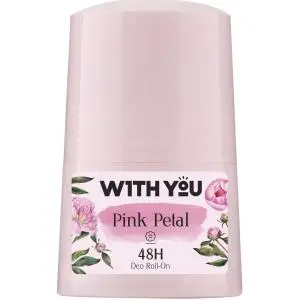 رول ضد تعریق زنانه ویت یو مدل Pink Petal ظرفیت 50 میلی لیتر